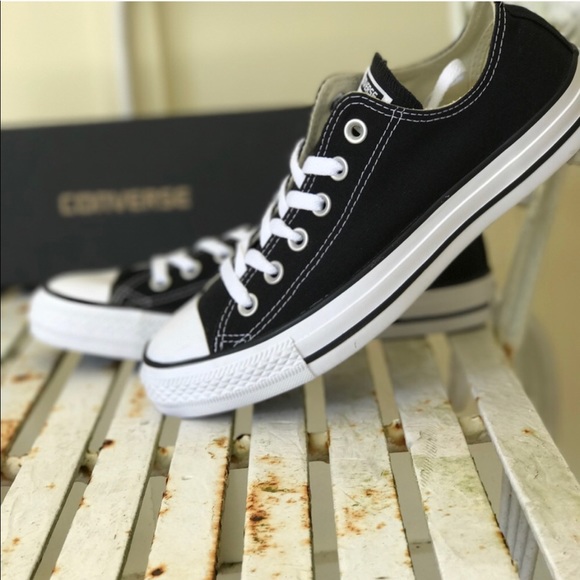 Converse AllStar Adult Fabric Black LT M AUTHENTIC - Picture 3 of 6